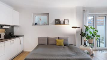 1 bedroom, iron/ironing board, free WiFi, bed sheets