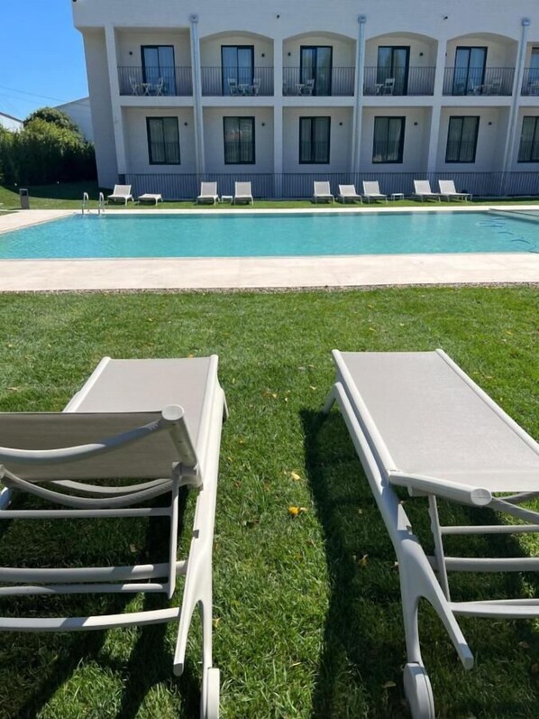 Seasonal outdoor pool