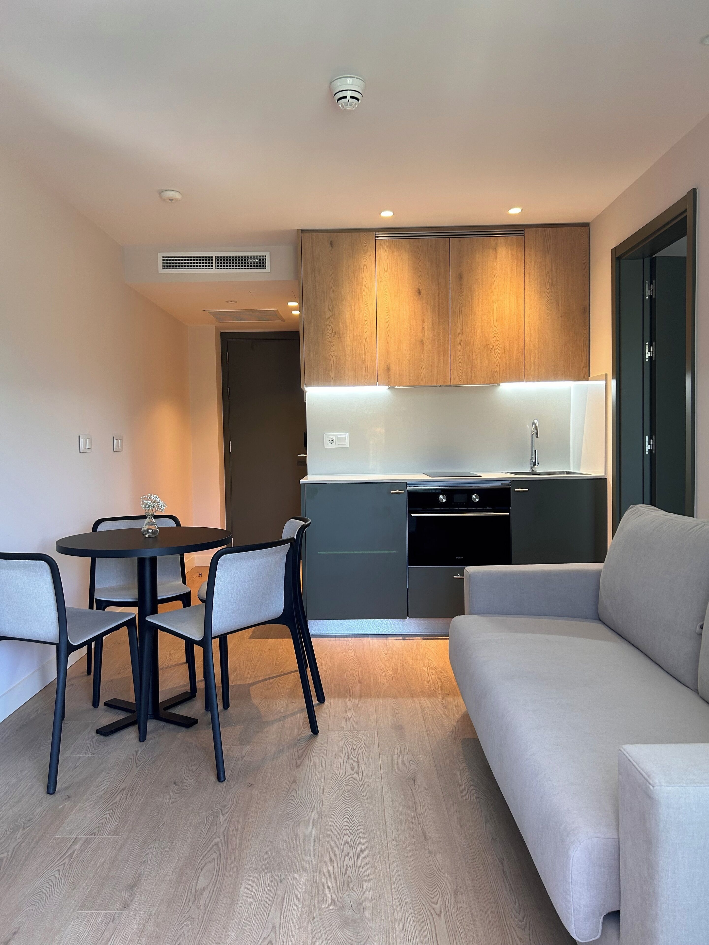 Apartment, Balcony, Pool View | Desk, laptop workspace, iron/ironing board, free WiFi