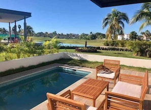 Villa, 4 camere da letto, piscina privata, vista giardino | Esterni