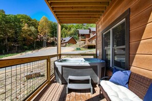 Baignoire à remous extérieure