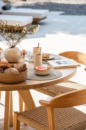 Outdoor dining - Avertosia Villa II with Private Pool and Sea View (ARGOSTOLI)