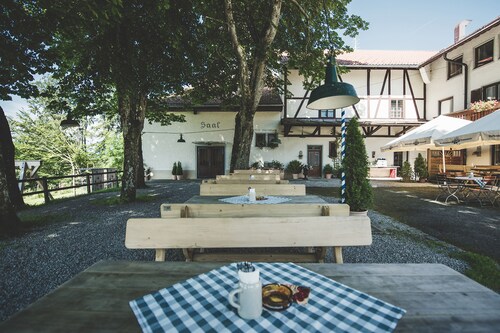 Gemütliche Ferienwohnung Hochfelln, 40qm, Balkon