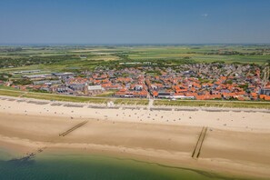 Accommodatie ligt op het strand