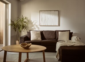 Smart TV, books, stereo