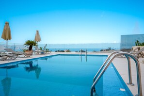 A heated pool - Villa Vuna - Private Pool - Panoramic Seaview (Georgioupoli)