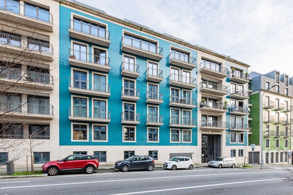Voorkant van accommodatie