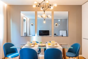 Apartamento urbano | Área de estar