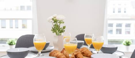 시티 아파트 | 전용 주방 | 대용량 냉장고, 전자레인지, 오븐, 쿡탑