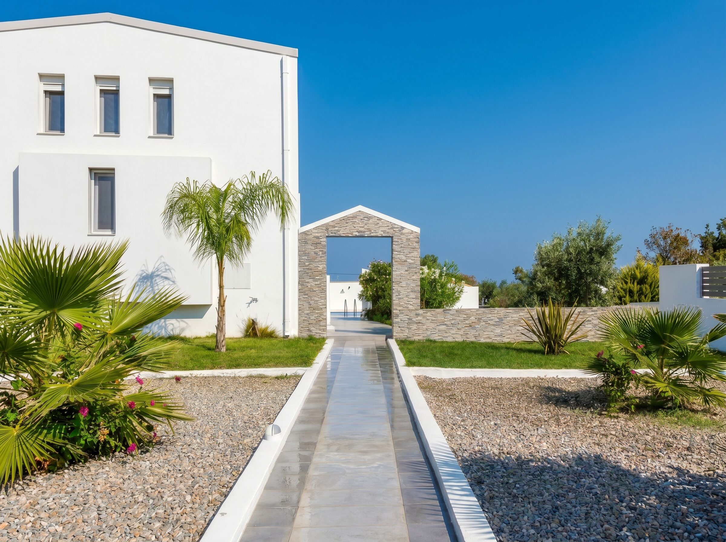 Vila, 4 quartos, para fumantes, piscina particular | Área da propriedade