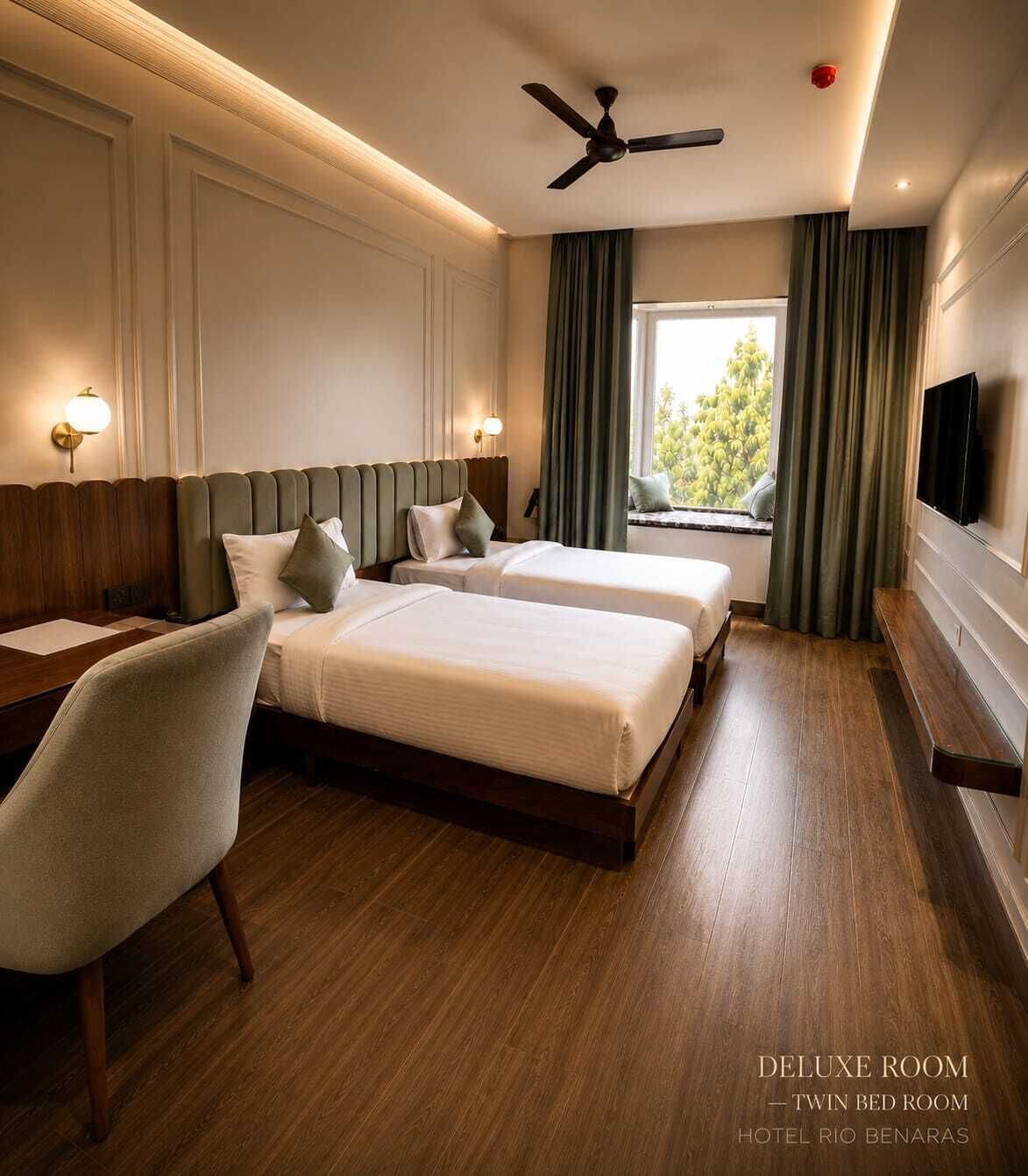 Deluxe Room | Egyptian cotton sheets, premium bedding, down comforters