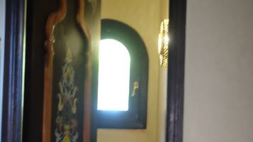 Free toiletries, hair dryer, towels, toilet paper