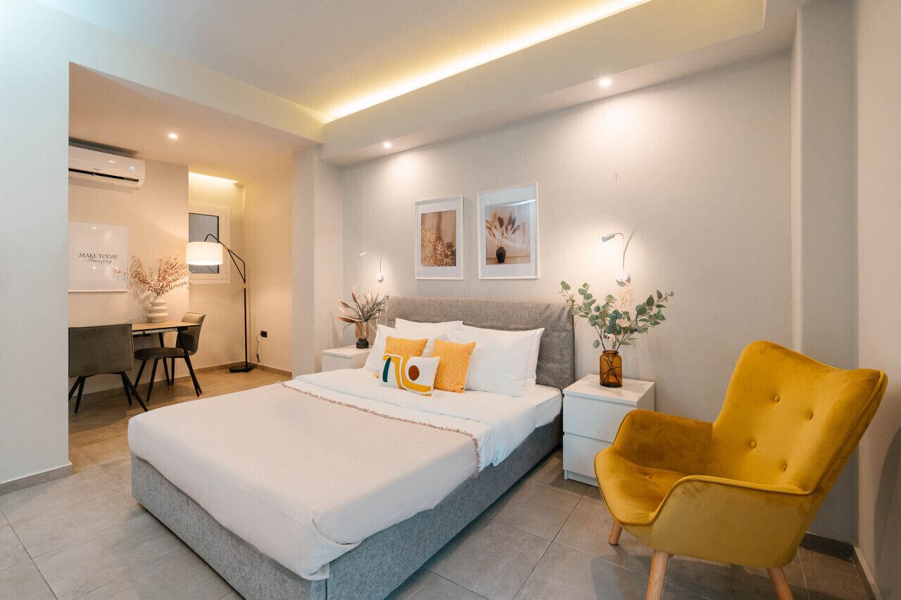 1 soveværelse, strygejern/strygebræt, Wi-Fi, sengetøj