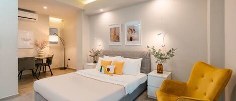 1 soveværelse, strygejern/strygebræt, Wi-Fi, sengetøj