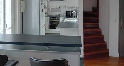 Appartement 25 min Paris Stade de France 3 chambres avec Jardin et parking.