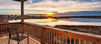 Waterfront Coastal Retreat w/ Pool | Sunset Views!