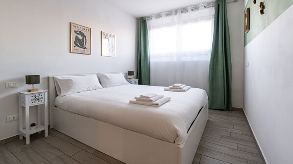 1 bedroom, premium bedding, laptop workspace, iron/ironing board - Della Grazia 1/2a (Bologna)