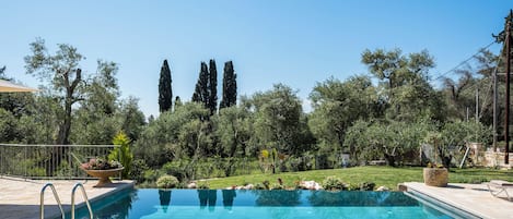 Seasonal outdoor pool