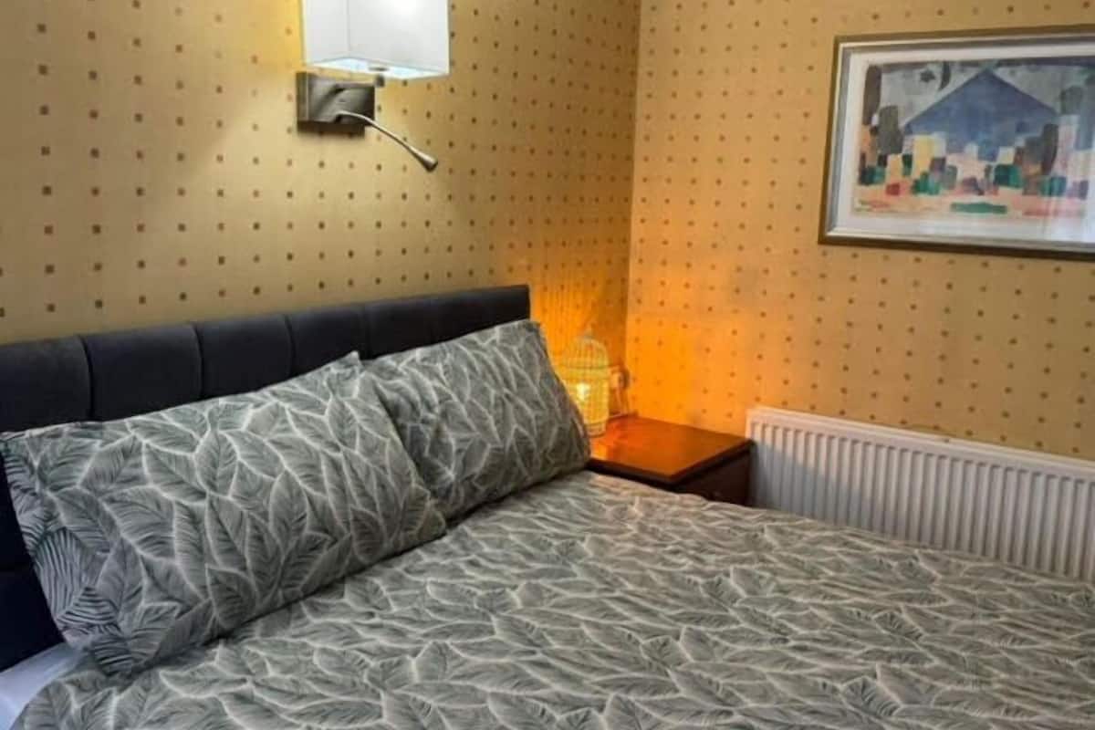 Desk, laptop workspace, iron/ironing board (on request), WiFi (free)