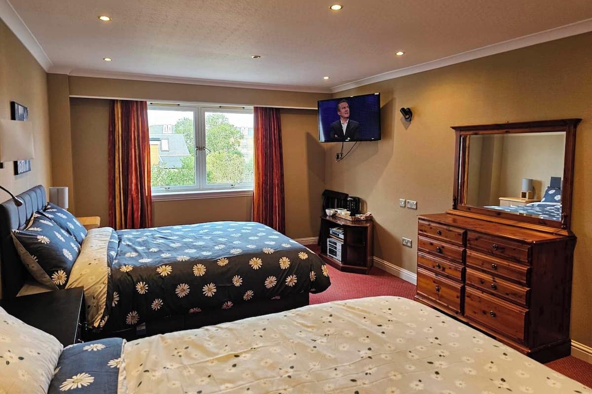 Business Double or Twin Room | Desk, laptop workspace, iron/ironing board (on request), WiFi (free)