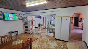 Spiseområde på rommet