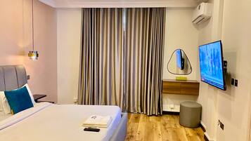 Deluxe Room | Soundproofing, free WiFi