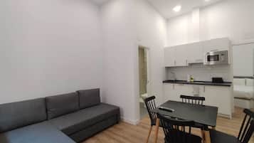 Appartement | Coin séjour | TV connectée de 32 pouces avec chaînes numériques