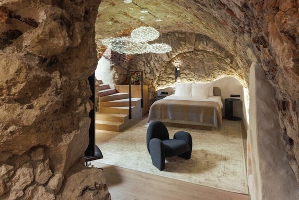 Dragons Cave | 1 Schlafzimmer, Minibar, Zimmersafe, Verdunkelungsvorhänge