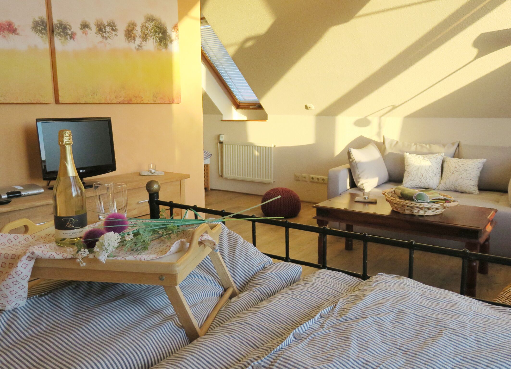 1 Schlafzimmer, Schreibtisch, WLAN, Bettwäsche