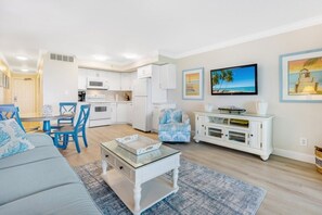 Appart'hôtel, 1 chambre | Coin séjour