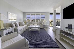 Condo, 2 Bedrooms | Living area - Loggerhead 314 2 Bedroom Condo by RedAwning (Sanibel)