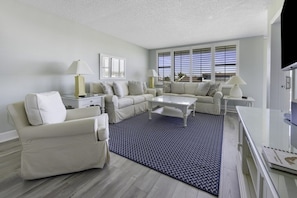 Condo, 2 Bedrooms | Living area - Loggerhead 314 2 Bedroom Condo by RedAwning (Sanibel)