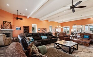 Ferienhaus, 5 Schlafzimmer | Wohnbereich