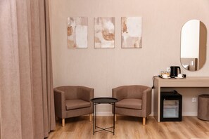 Comfort Room | 1 bedroom, Egyptian cotton sheets, premium bedding, down comforters - Aston Hotel (Aktau)
