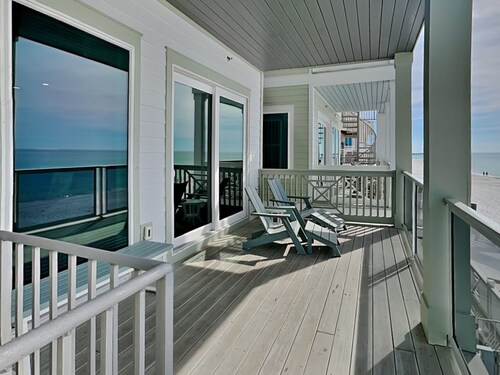 Breezy Beach | Luxe Gulf Front Home with Private Pool!