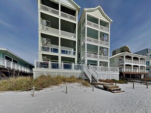 Exterior - Breezy Beach | Luxe Gulf Front Home with Private Pool! (Panama City Beach)