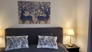 5 makuuhuonetta, silitysrauta/-lauta, Wi-Fi, vuodevaatteet