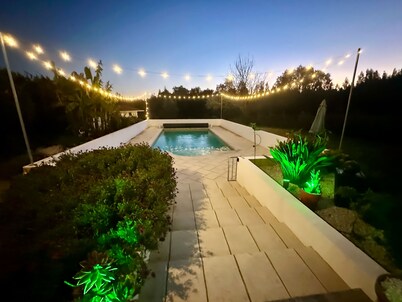 Exclusive use of ‘entire’ Villa, heated pool, games room, gym & 3D HD cinema!