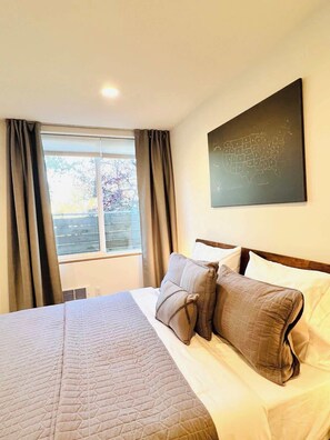 1 soverom, strykejern/-brett, wi-fi og sengetøy