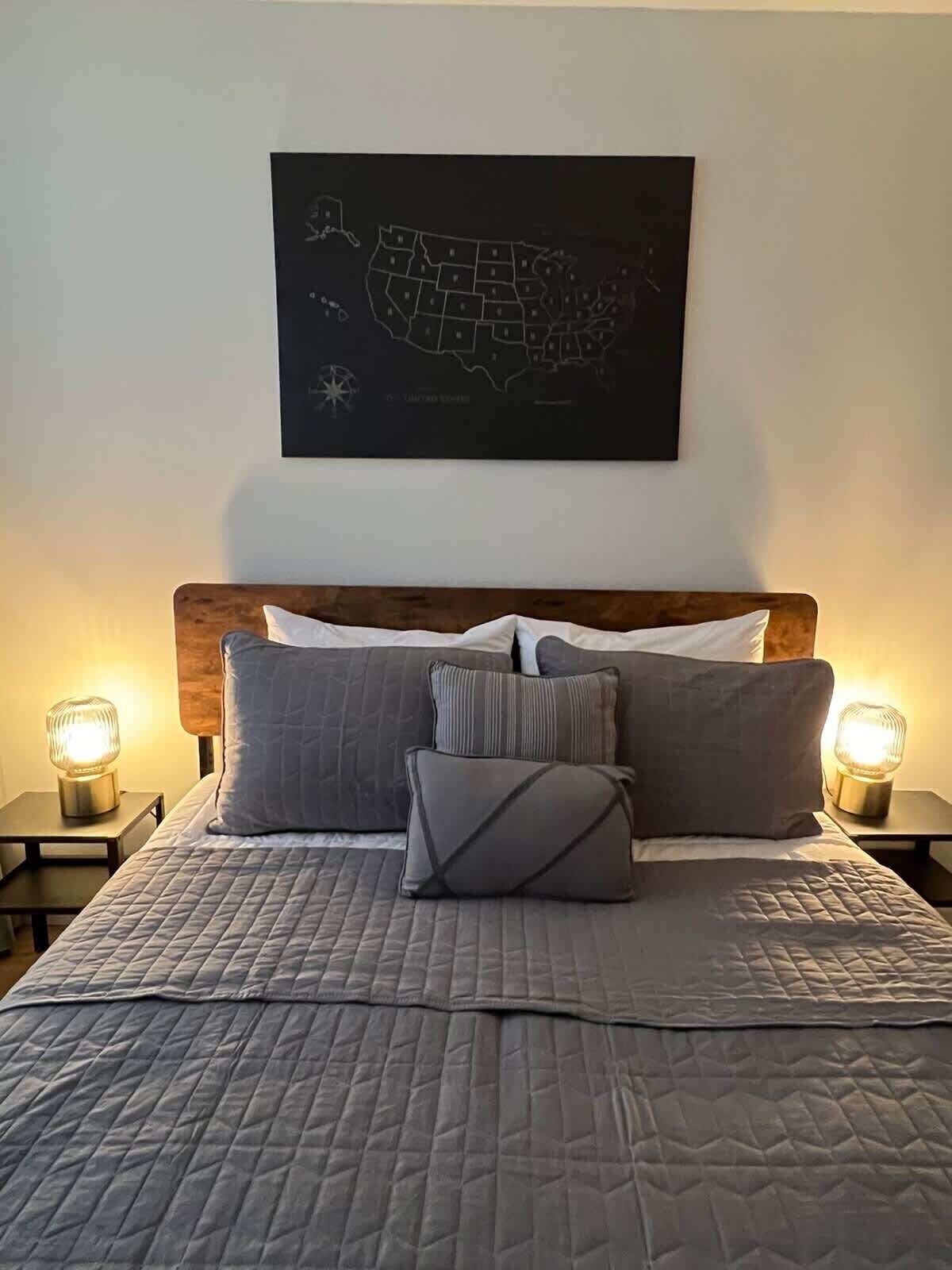 1 quarto, ferros/tábuas de passar roupa, Wi-Fi, roupa de cama