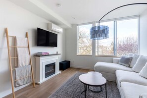 تلفزيون، مدفأة