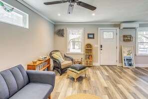 House (2 Bedrooms) | Interior - 1 Mi to Beach: Sustainable Oak Island Home! (Oak Island)