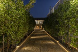 Entrada al alojamiento