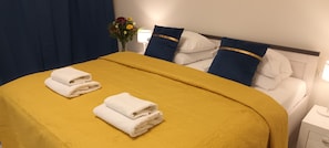 Deluxe appartement | 1 slaapkamer, hypoallergeen beddengoed, individueel gedecoreerd