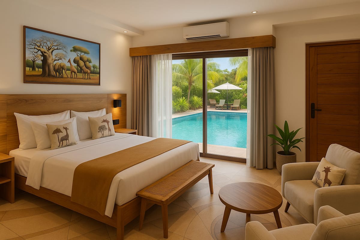 Deluxe Room, Pool View (King or Twin)