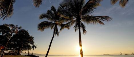 Utsikt fra overnattingsstedet