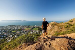숙박 시설에서 보는 주변 전망