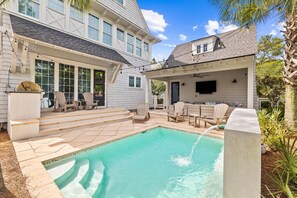 Pool - Spacious WaterSound Escape with Elevator, Golf Cart, Pool and Ping Pong (Watersound)