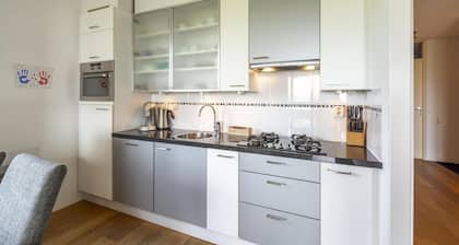 Nette und geräumige Eckferienwohnung für 2 Personen mit Blick auf die Dünen von Groote Keeten.