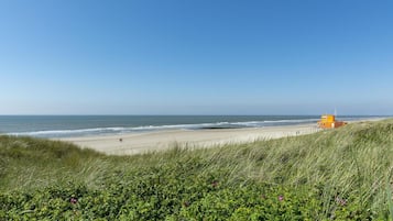 Aan het strand